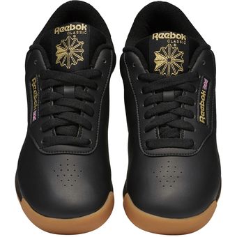 Tenis reebok outlet classic mujer negro