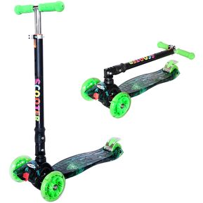 Monopatin Scooter Patineta Para Niños Luces Wuilpy