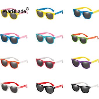 lentes de seguridad de Gafas de sol polarizadas para niños y niñas 