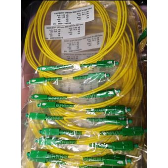 Cable de fibra optica 5 m modem etb claro movistar sc-apc monomodo