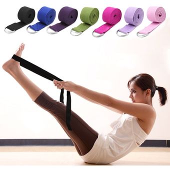 183 cm 250 cm 320 cm ajustable d-ring gimnasio cintura deporte Yoga 