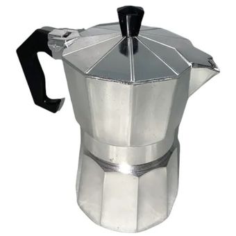 Cafetera Mocka 12 tazas para estufa Aluminio