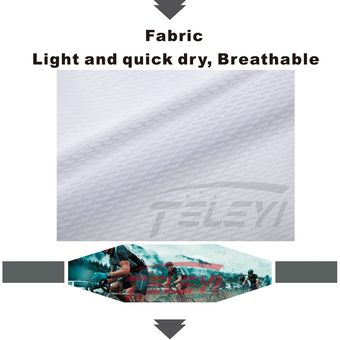 equipo STRAVA Ropa de ciclismo de color blanco bicicleta Jersey Ropa 