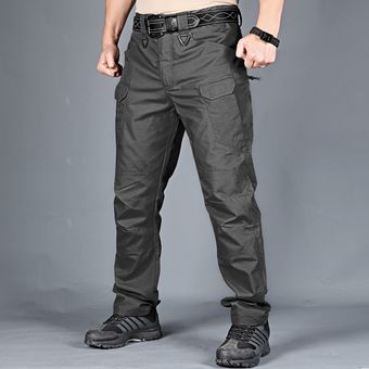 Ropa de calle de moda para hombre pantalones casuales de camuflaje 