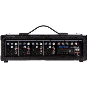 Consola Amplificada SOUNDTRACK ST-402USB Negro 4 canales