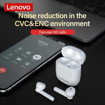 2 PCS Lenovo XT89 Tws Audífonos Inalámbricos Bluetooth 