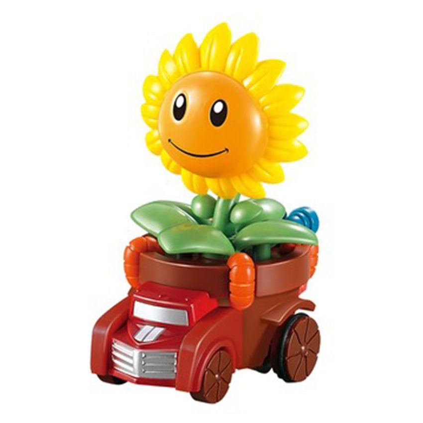Plant VS Zombie Pull Back Toy Car H28010 Juguete para niños Regalo de cumpleaños