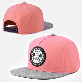 vans snapback hombre rosas