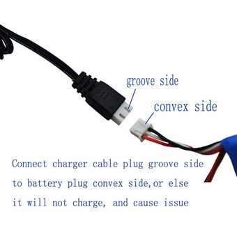 18301-33 1:18 control remoto de alta velocidad USB Batería de litio de coches cable de carga 