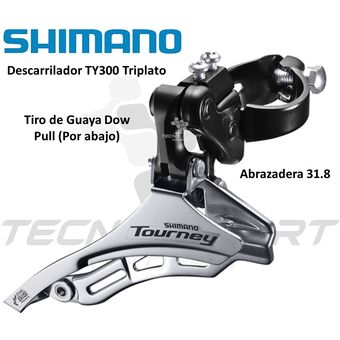 Descarrilador Shimano Tourney Ty300 Triplato Bicicleta Mtb