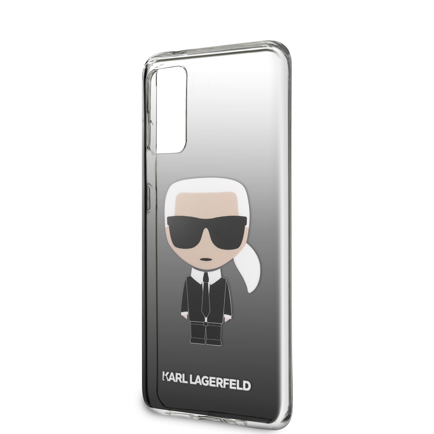 Funda Protector Karl Lagerfeld TPU Color Degradado Samsung S20-Negro