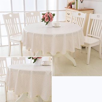 Mantel de mesa l redondo de estilo floral mantel de cocina a prueb 