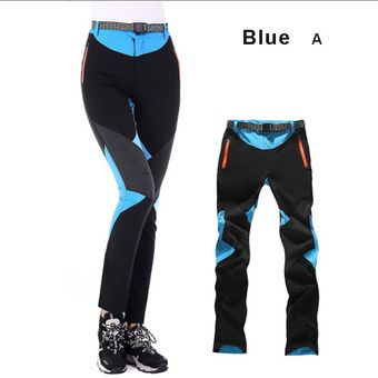 Pantalones de senderismo deportivos de secado rápido para e #Blue A 