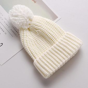 #yellow Invierno cálido gorrito de punto para bebé Infant 