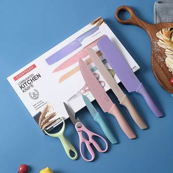 SET CUCHILLOS COCINA CERAMICA 6 PIEZAS – todoelectroofertas