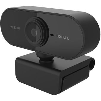 Cámara Web FullHd Webcam 1080p Usb Con Micrófono