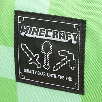 caja papelería Minecraft Creeper mochila gran capacidad 