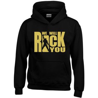 Buzo Capota Queen Rock Hoodies Comics Store Negro Linio Colombia