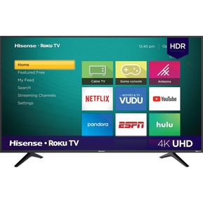 Pantalla Smart TV LED Hisense 50" UHD 4K...
