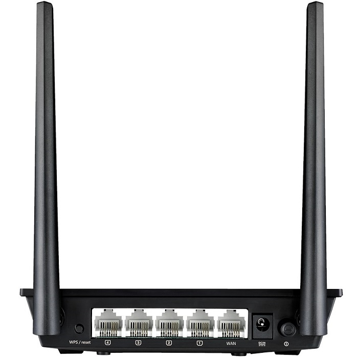 Router Inalambrico ASUS RT-N300/B1 2.4GHz 300Mbps