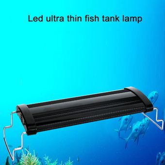 Fish Tank Luz Con extensible soportes espectro completo la luz del acuario 