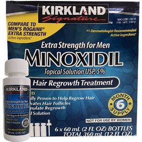 Minoxidil 5% 3 unidades de 60 ml