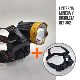 Luz Bicicleta Linterna LED Lampara Delantera Bicicletas RF 313