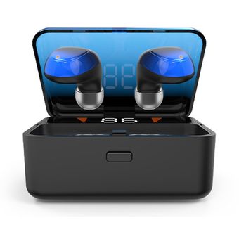 Auriculares Bluetooth ES01 5.0 Binaural con apariencia digital auricular inalámbrico 