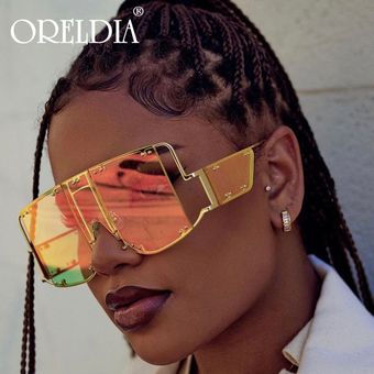 Moda remache cuadrado gafas sol mujeres 2019 larca d 