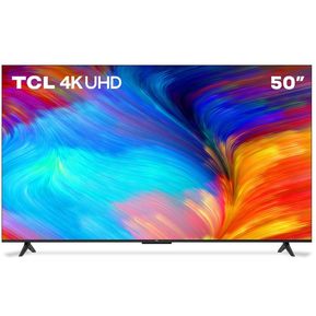 TV TCL 50" Pulgadas 127 cm 50P635 4K-UHD LED Plano Smart TV Google