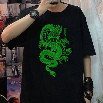 Camiseta Harajuku para hombre  camisa de manga corta de gran tamaño .. 