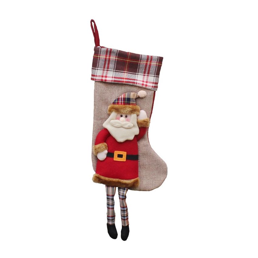 Bolso de regalo de los calcetines de la Navidad Presente Bolsa de Navidad Árbol de Navidad Colgante