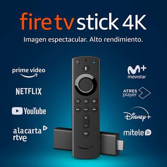 Amazon - Amazon Fire TV Stick 4K - Convertidor a Smart TV Streaming