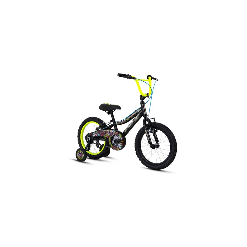 Bicicleta Troya 16 Color Negro-Amarillo 2020