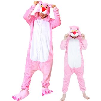 disfraz de bebé para invierno-Pink Panther Peleles Unisex para dormir pijamas de canguro para niños viñetas de animales 