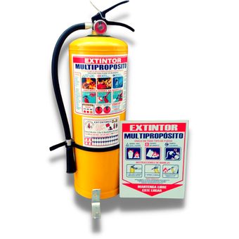 Extintor de Incendio para Todo Tipo de Incendios (6 Liter) - Fire  Extinguisher para Casa, Oficina, Cocina