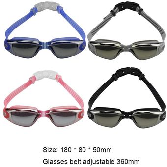 lentes de protección UV antiniebla para nadar Gafas de natación duraderas con textura delicada para hombre y mujer 