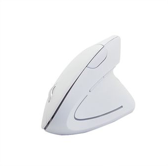 Ergonómico Vertical Wireless Mouse Notebook PC USB Mouse Inalámbrico Ahorro de energía 