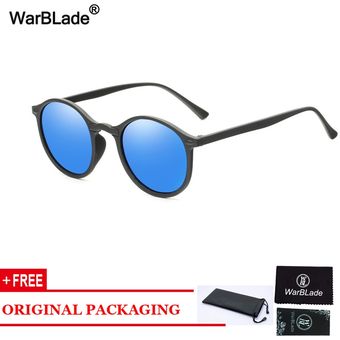 Warblade Vintage Women Polarized Sunglasses Men Retro Round 