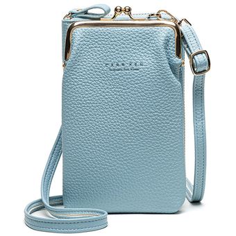 #Style 1 E bolso de hombro portátil de viaje de gran capacidad Bolso de teléfono de piel sintética de alta calidad para mujer cruzado a la moda 