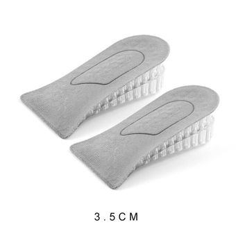 1pair Shoe Insoles Breathable Half Insole Heighten Heel Insert Sports Shoes Pad Cushion Unisex 23. 