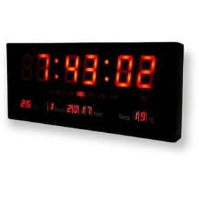 Reloj y Calendario De Pared Digital 3615