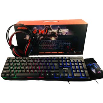 Combo Gamer 4 En 1 Jedel Teclado Mouse Diadema Pad Linio Colombia Ge063el14ff8olco