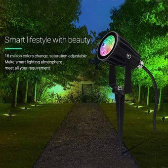 Foco luminoso Miboxer impermeable para el jardín,lámpara inteligente c 
