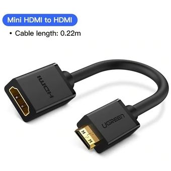 Adaptador 2 en 1 Mini HDMI y Micro HDMI Macho a HDMI Hembra UGREEN