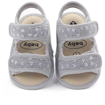 Zapatos de verano de para bebés sandalias antideslizantes transpirables para niños pequeños zapatos de suela blanda para primeros pasos 