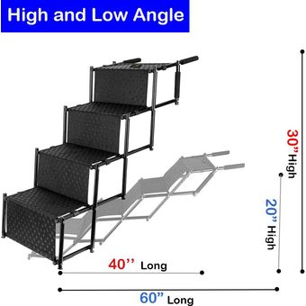 Escalera de coche para mascotas estructura de metal de acordeón | Linio  México - GE598PE1M9P0TLMX