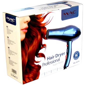 Secador Cabello Profesional 5000 W, Keratin Therapy, Tres Temperaturas