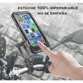 Soporte Celular Bicicleta Moto Silicona Flexible Rotacion