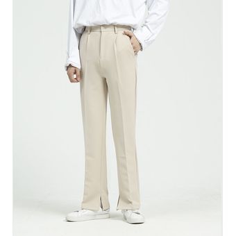 es traje Casual pantalón masculino Japón Corea Streetwear Vintage mo 